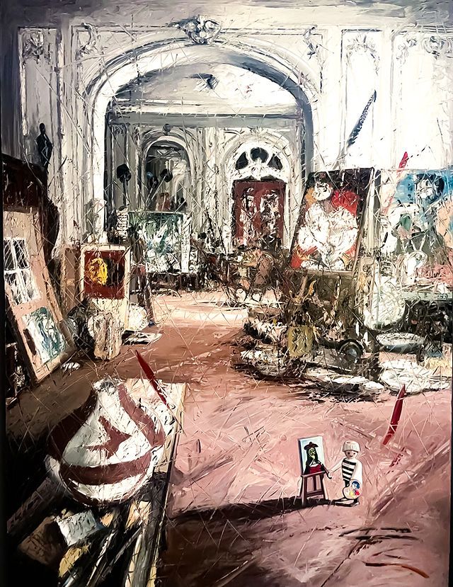 Paul in his study